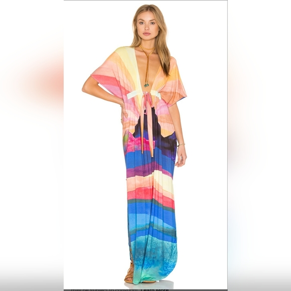 Mara Hoffman Dresses & Skirts - Mara Hoffman Landscape Kaftan SEE DESCRIPTION